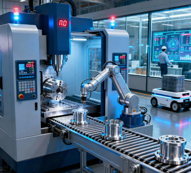 Cum să îmbunătățiți automatizarea liniei de producție cu centre de prelucrare orizontale?
